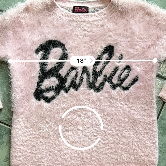 Forever 21 Light Pink Barbie Eyelash Fuzzy Sweater - Picture 11 of 12